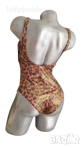 -20% ! Цял,дамски бански костюм-леопард с блясък.Два цвята., снимка 6 - Бански костюми - 50506550
