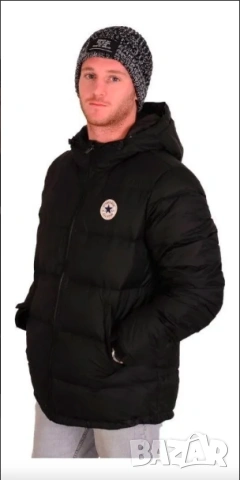 Пухено яке Converse Tripstore  размер Л , снимка 2 - Якета - 53435024