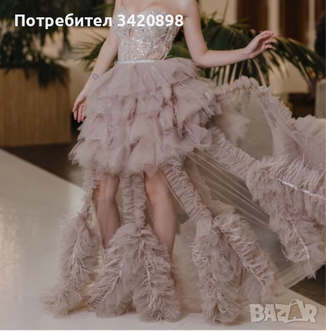 Абитуриентска рокля, снимка 3 - Рокли - 51021267