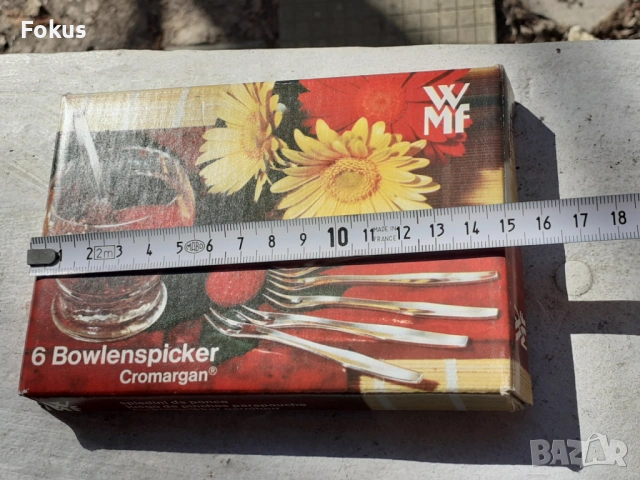 WMF - Вилички за десерт нови с оригинална кутия, снимка 7 - Антикварни и старинни предмети - 53771949