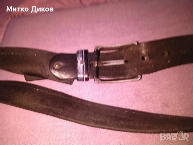 Колан естествена кожа дълъг 130см на 4см , снимка 7 - Колани - 53322462