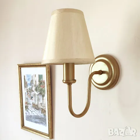 Модерен класически висящ полилей метал с дърво / 6 рамена, снимка 7 - Полилеи - 47675013