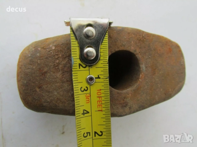 Древна средновековна желязна глава на чук, снимка 7 - Антикварни и старинни предмети - 51456517