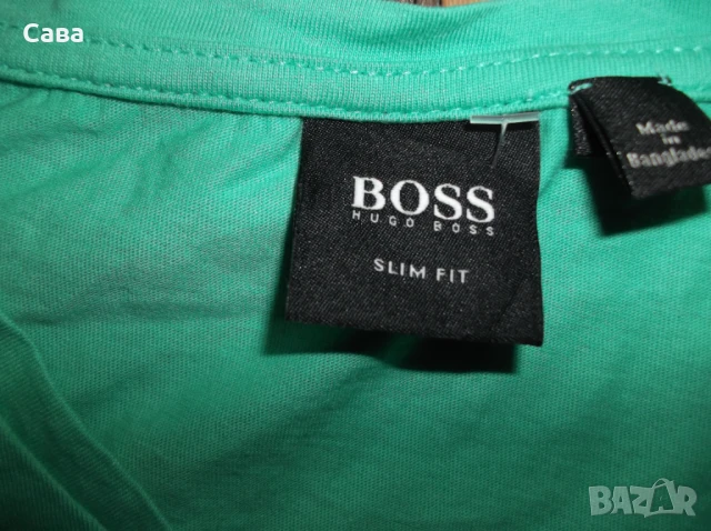 Тениски BOSS  мъжки,М     /черна, бяла,зелена /, снимка 8 - Тениски - 51056128