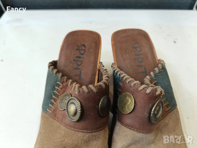 Дамско сабо 38 номер, снимка 4 - Чехли - 51326042