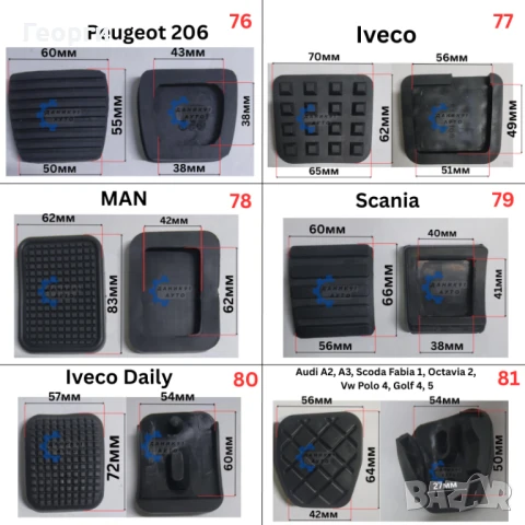 Гумичка педал - гумички педали, снимка 15 - Аксесоари и консумативи - 51068238