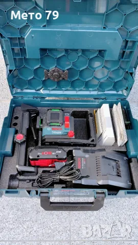 Лазерен нивелир BOSCH GLL 18V-120-33 CG, снимка 10 - Други инструменти - 56329316