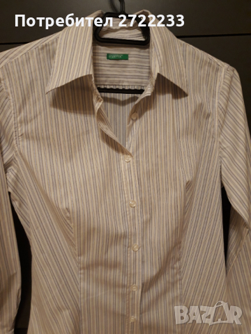 Benetton Дамска риза , снимка 6 - Ризи - 36222778