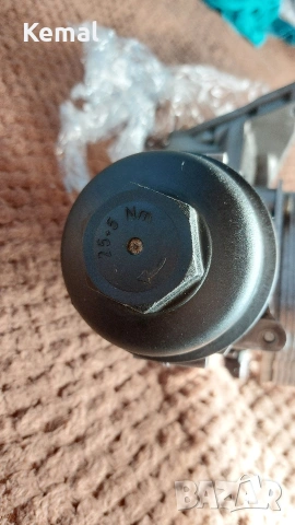 Корпус маслен филтър BMW E46 320d с охладител, снимка 2 - Части - 53865361