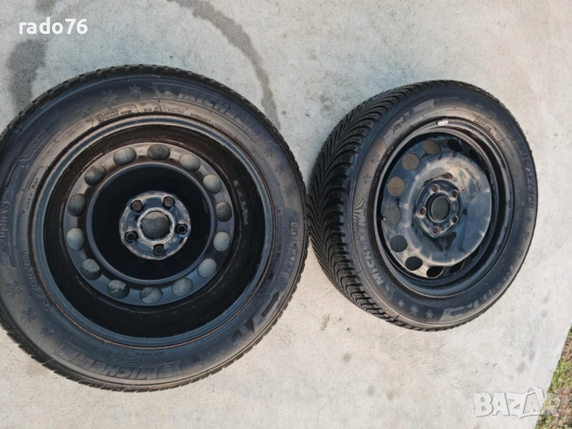 Зимни гуми 2бр. с джанти за Opel Zafira / Opel Meriva – 205/55 R16, снимка 4 - Гуми и джанти - 53499534