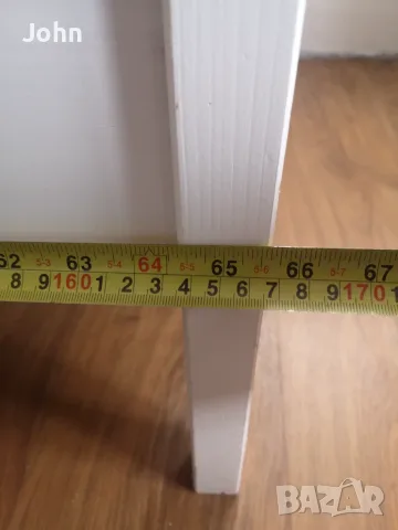 Детско дървено легло IKEA с матрак и подматрачна рамка (70x160 cm), снимка 7 - Спални и легла - 56110814