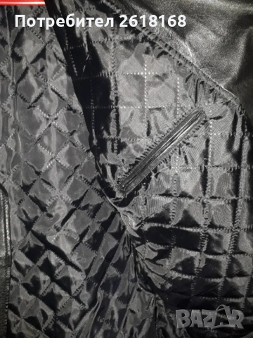 Кожено яке, снимка 4 - Якета - 53094427