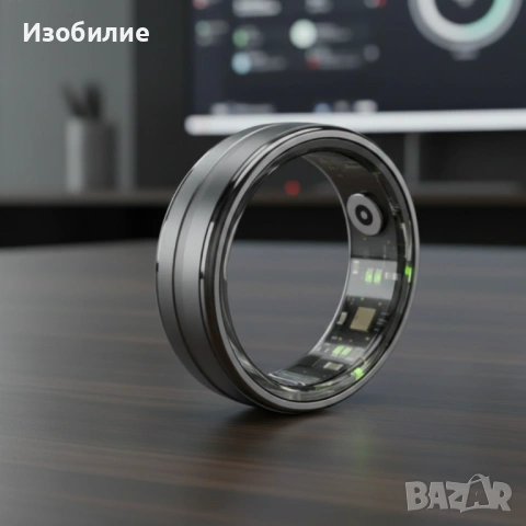 Smart пръстен–интелигентен тракер за здраве и активност в стилна форма