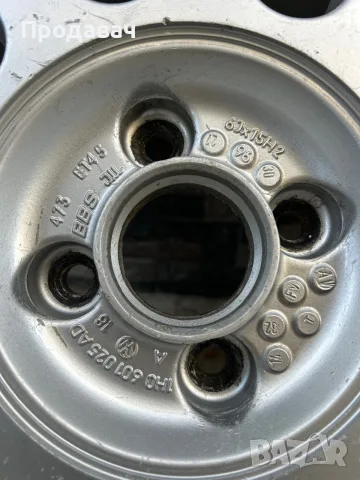 BBS 15 цола 4х100 , снимка 9 - Гуми и джанти - 56258762