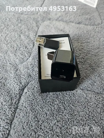 Мини шпионска камера в зарядно, снимка 3 - IP камери - 56343082