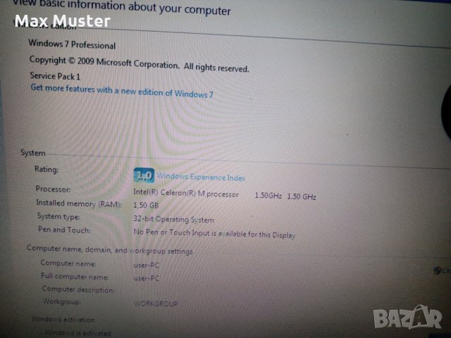 HP COMPAQ NX6110, снимка 5 - Лаптопи за работа - 34454650
