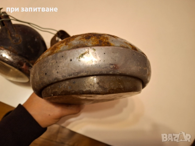 Стари ретро: 2 фара, настолен телефон Siemens, ел алуминиева тенджера, снимка 10 - Антикварни и старинни предмети - 36990190