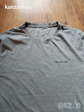 calvin klein - страхотна мъжка тениска L, снимка 2 - Тениски - 51750029