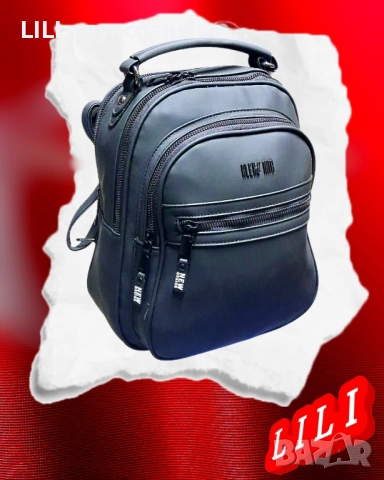 КОЖЕНА ДАМСКА РАНИЦА , снимка 3 - Раници - 52418761