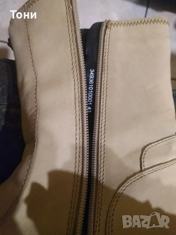 Нови Дамски Високи Боти Изцяло от Естествена Кожа 40, снимка 10 - Дамски боти - 52667750