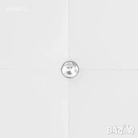 vidaXL Трапезни столове, 4 бр, бели, изкуствена кожа, снимка 6 - Столове - 56146423