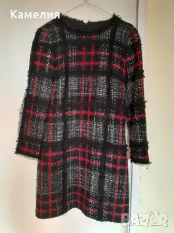 Дамска зимна рокля/туника, S-размер , снимка 1