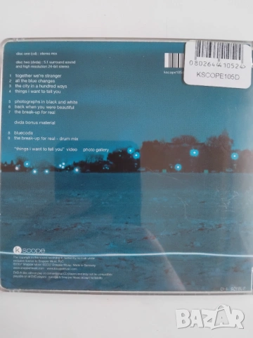 No-Man – Together We're Stranger - оригинален диск музика, снимка 2 - CD дискове - 53598226