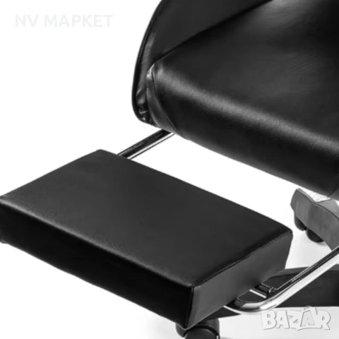 Ергономичен геймърски стол с поставка за крака, масажна функция,2 възглавници-шийна и лумбална 89.90, снимка 8 - Столове - 53167340