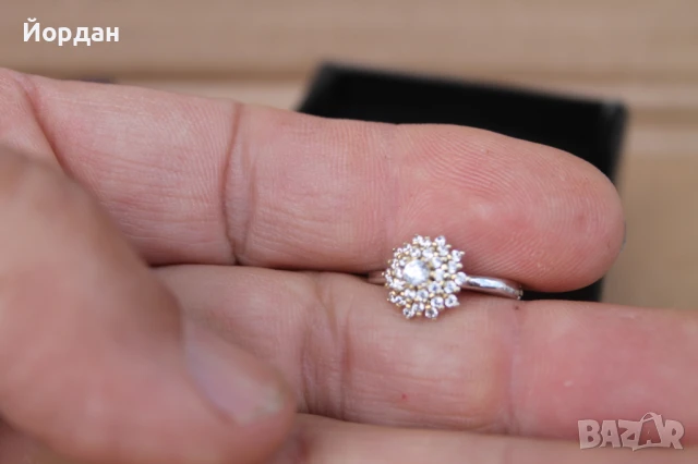 Дамски сребърни обеци , снимка 11 - Обеци - 50474494