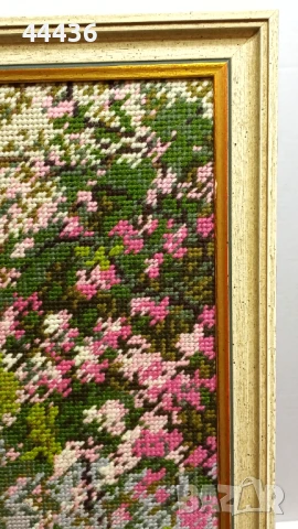 Гоблен в рамка 45 х 45 см, снимка 7 - Гоблени - 50489098