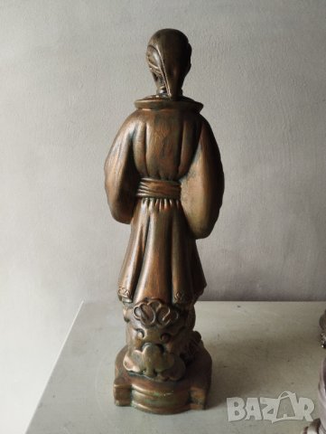 стара керамична статуетка, снимка 5 - Статуетки - 42165543