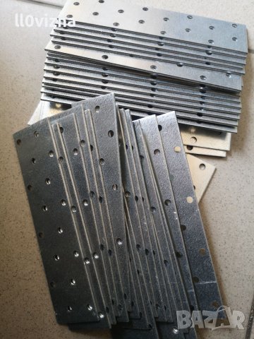 Планка плоска перфорирана 16см 