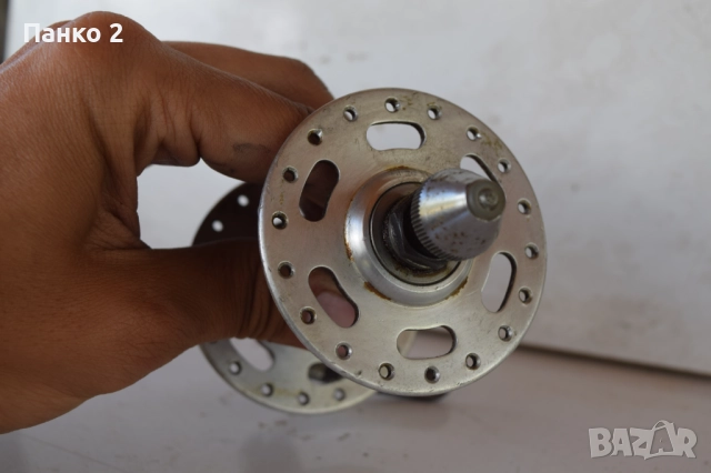 Ретро Шосейна Главина Широк Фланец Normandy, снимка 3 - Части за велосипеди - 52547405