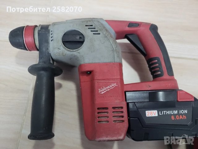 акумулаторен перфоратор milwaukee 28v, снимка 2 - Други инструменти - 47931714