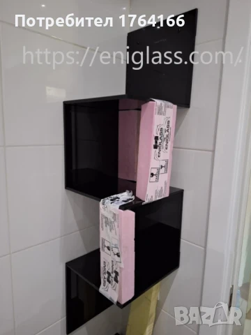 Стъклени етажерки, снимка 3 - Етажерки - 50629002