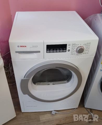 Кондензна сушилня с термопомпа  BOSCH Serie 4 - 8 кг, снимка 2 - Сушилни - 52391886