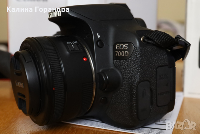 Фотоапарат Canon EOS 700D, снимка 8 - Фотоапарати - 44555074