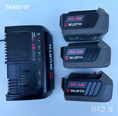 Wurth M-Cube Безчетков сет от акумулаторен саблен трион, ъглошлайф и винтоверт, снимка 16 - Други инструменти - 48215632