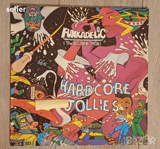 Предлагам ви още една невероятна плоча на една невероятна група в страхотно състояние :  Funkadelic 