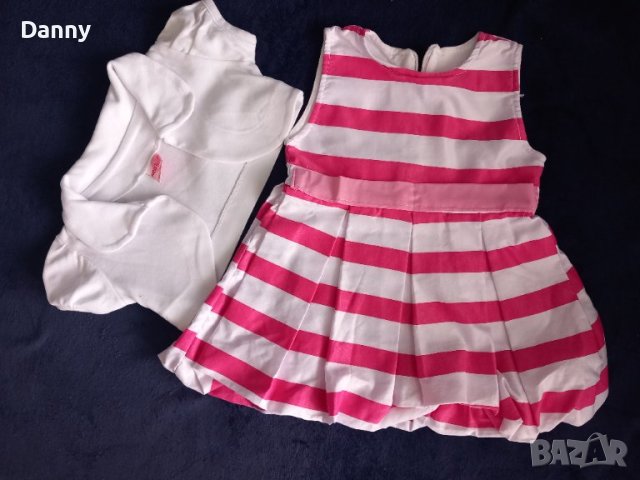 Комплект рокля с болеро 12-18м, снимка 1