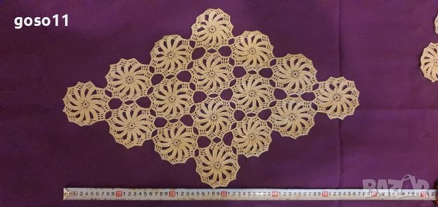 милета/карета/ плетени на една кука