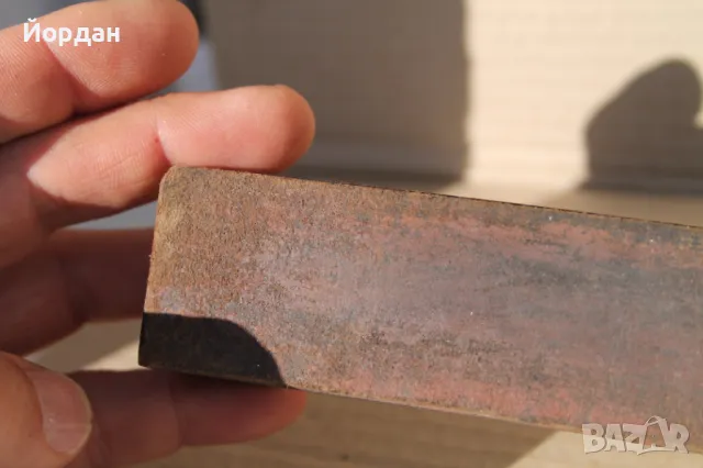 Кутия и точило за бръснач /дърво и гьон/, снимка 11 - Антикварни и старинни предмети - 49483252