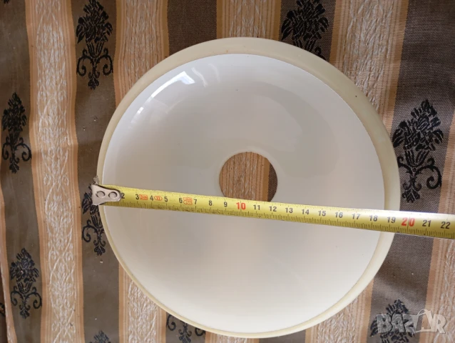 Две стъкла за полилей,лампа арт деко, снимка 3 - Полилеи - 50937697