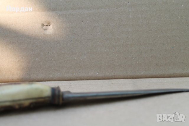 Немски ловен нож ''Omega Solingen'', снимка 6 - Антикварни и старинни предмети - 41532293