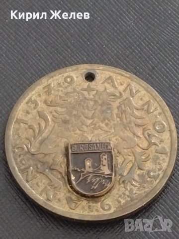 Интересен медал стар рядък за КОЛЕКЦИЯ ДЕКОРАЦИЯ 24863, снимка 1 - Други ценни предмети - 41413917
