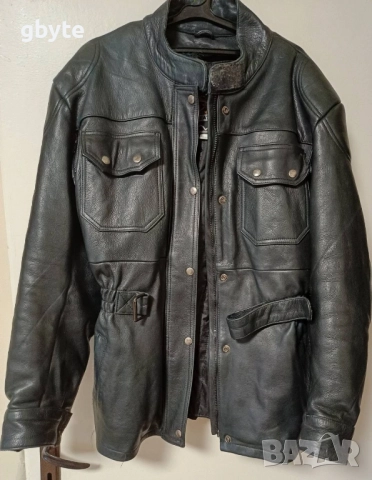 Дамско кожено мото яке