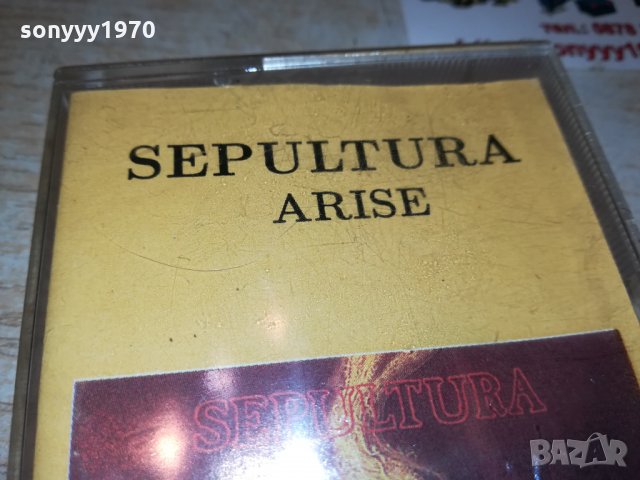 SEPULTURA-АУДИОКАСЕТА 1710211822, снимка 13 - Аудио касети - 34495256