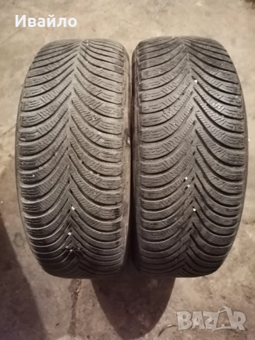 Продавам 2 броя зимни гуми 205.55.16 на 1 сезон дот 2019 Мишелин 