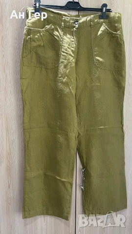 Дамски сет лен 42 размер, снимка 2 - Комплекти - 53797846