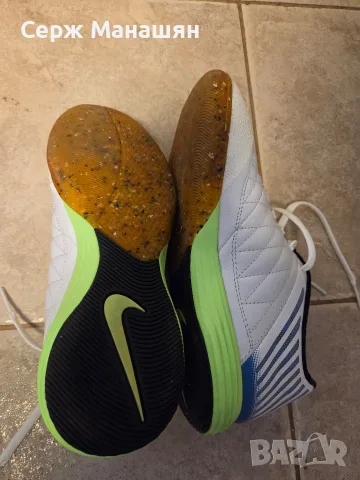 Детски / Дамски кожени футболни обувки за зала Nike Lunargato II, # 36 , снимка 4 - Футбол - 55892155